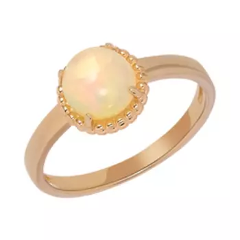 Серебряное кольцо с натуральным опалом