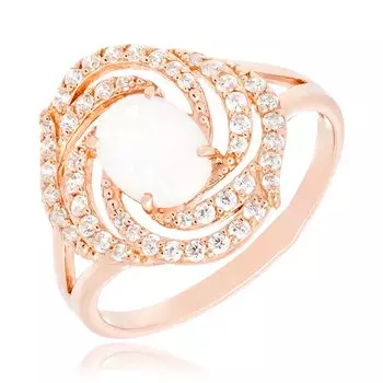 Серебряное кольцо с опалом