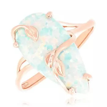 Серебряное кольцо с опалом