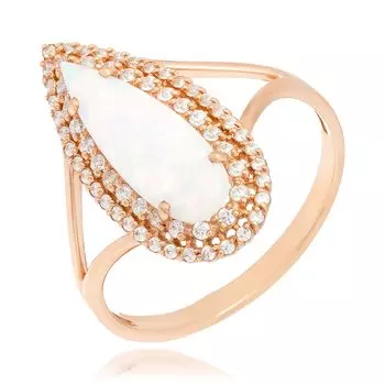 Серебряное кольцо с опалом