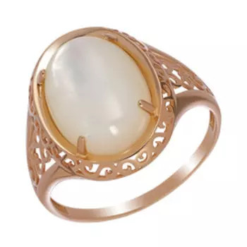 Серебряное кольцо с перламутром