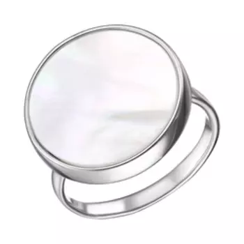 Серебряное кольцо с перламутром