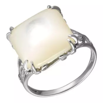 Серебряное кольцо с перламутром