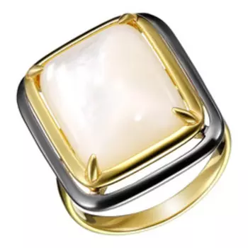 Серебряное кольцо с перламутром