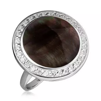 Серебряное кольцо с перламутром