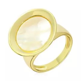 Серебряное кольцо с перламутром