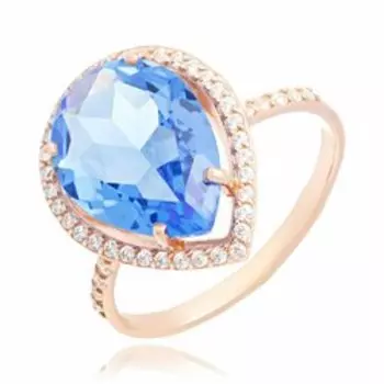 Серебряное кольцо с перунитом