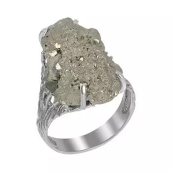 Серебряное кольцо с пиритом