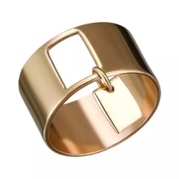 Серебряное кольцо с подвесным элементом