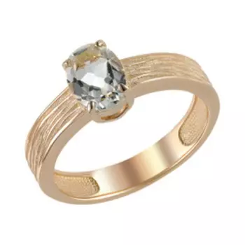 Серебряное кольцо с празиолитом