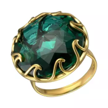 Серебряное кольцо с празиолитом