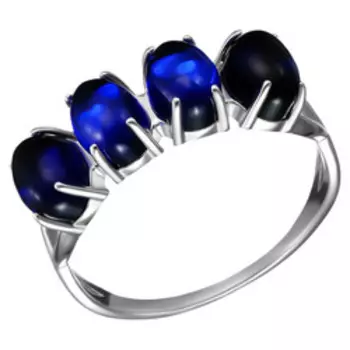 Серебряное кольцо с янтарем