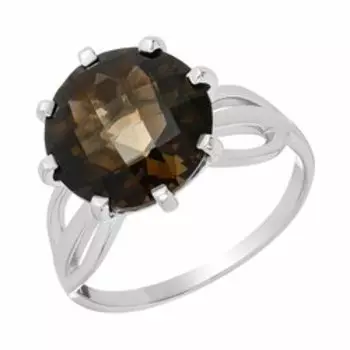 Серебряное кольцо с раухтопазом