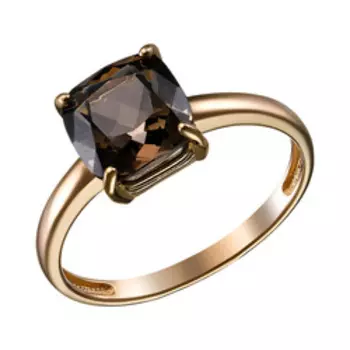 Серебряное кольцо с раухтопазом