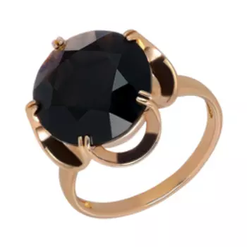 Серебряное кольцо с раухтопазом