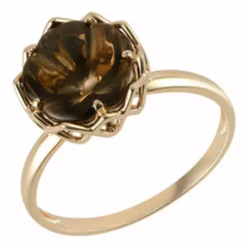 Серебряное кольцо с раухтопазом