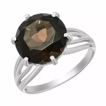 Серебряное кольцо с раухтопазом