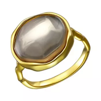 Серебряное кольцо с раухтопазом