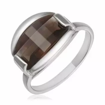 Серебряное кольцо с раухтопазом