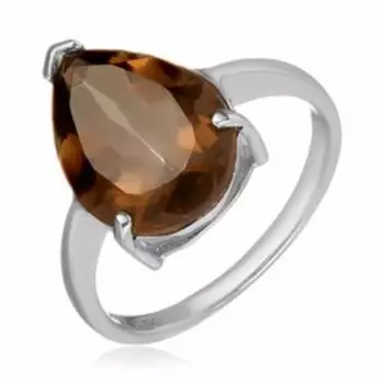 Серебряное кольцо с раухтопазом