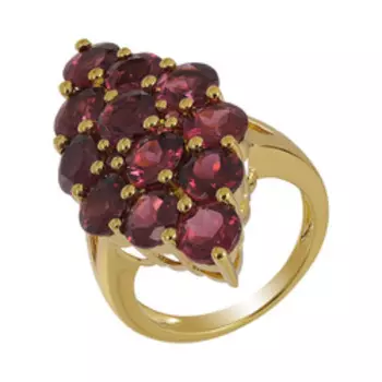 Серебряное кольцо с родолитами