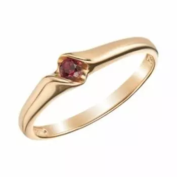 Серебряное кольцо с родолитом