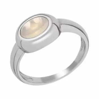 Серебряное кольцо с розовым кварцем