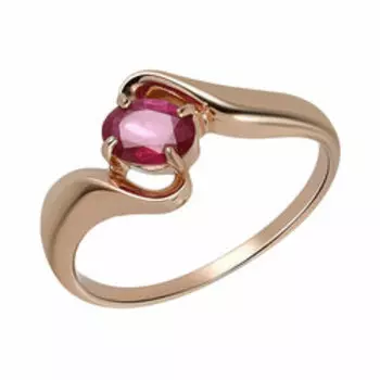 Серебряное кольцо с рубином