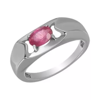 Серебряное кольцо с рубином
