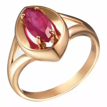 Серебряное кольцо с рубином