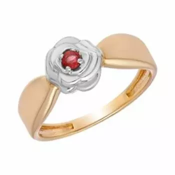 Серебряное кольцо с рубином