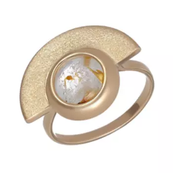 Серебряное кольцо с рутиловым кварцем