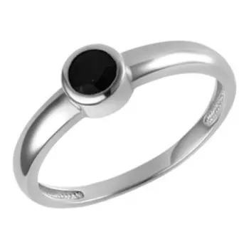 Серебряное кольцо с сапфиром