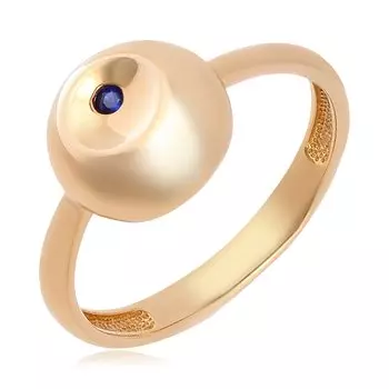 Серебряное кольцо с сапфиром