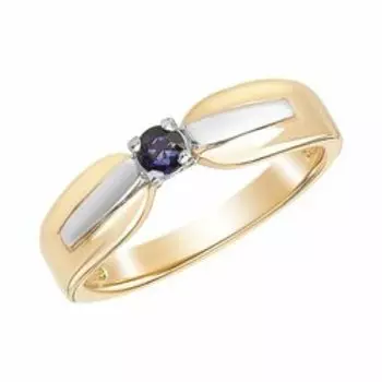 Серебряное кольцо с сапфиром