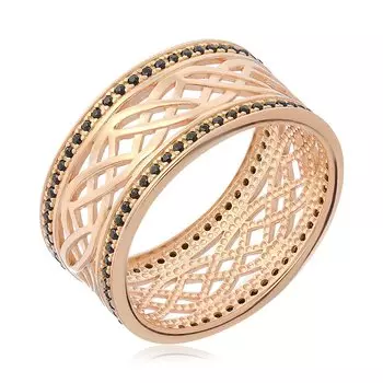 Серебряное кольцо с ситаллами