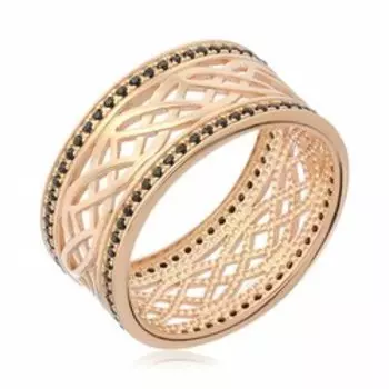 Серебряное кольцо с ситаллами