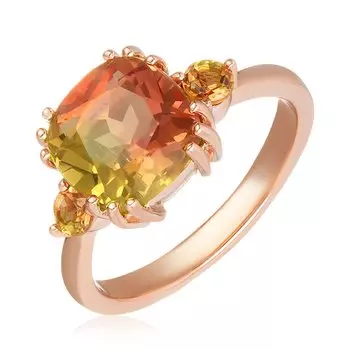 Серебряное кольцо с ситаллом