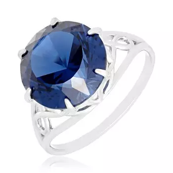 Серебряное кольцо с ситаллом