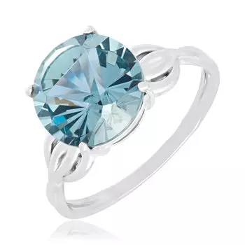 Серебряное кольцо с ситаллом