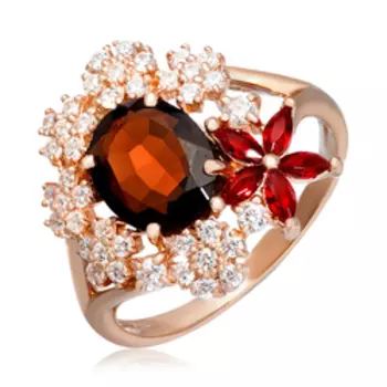 Серебряное кольцо с ситаллом