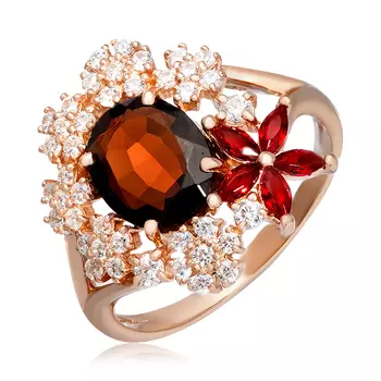 Серебряное кольцо с ситаллом