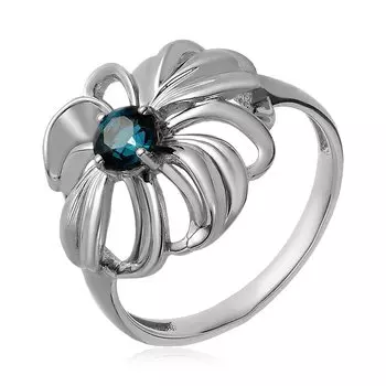 Серебряное кольцо с ситаллом