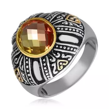 Серебряное кольцо с ситаллом