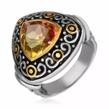 Серебряное кольцо с ситаллом