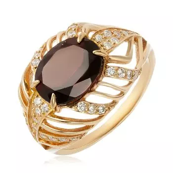 Серебряное кольцо с ситаллом