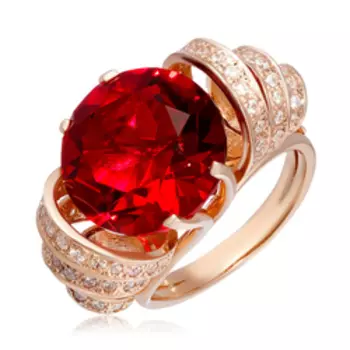 Серебряное кольцо с ситаллом