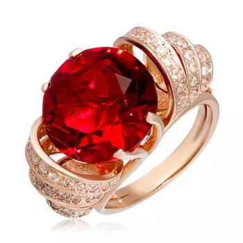 Серебряное кольцо с ситаллом