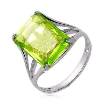 Серебряное кольцо с ситаллом