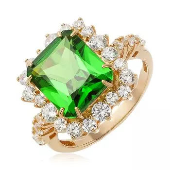 Серебряное кольцо с ситаллом